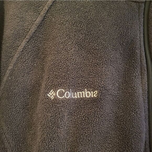 Columbia black fleece full zip jacket - Picture 2 of 10